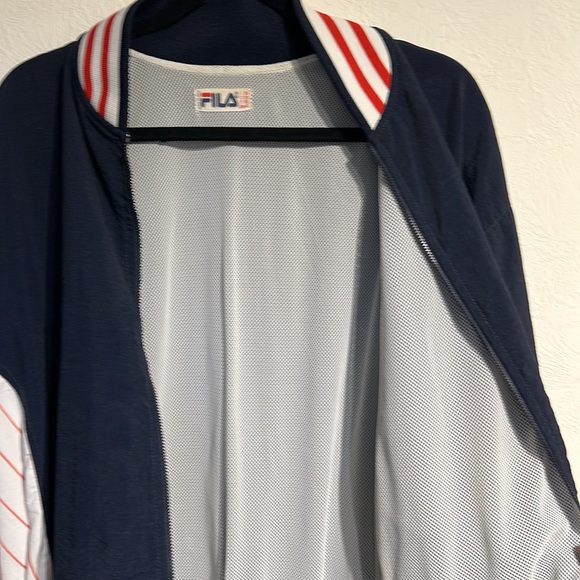 Vintage Fila Baseball Bomber Jacket - Picture 7 of 10